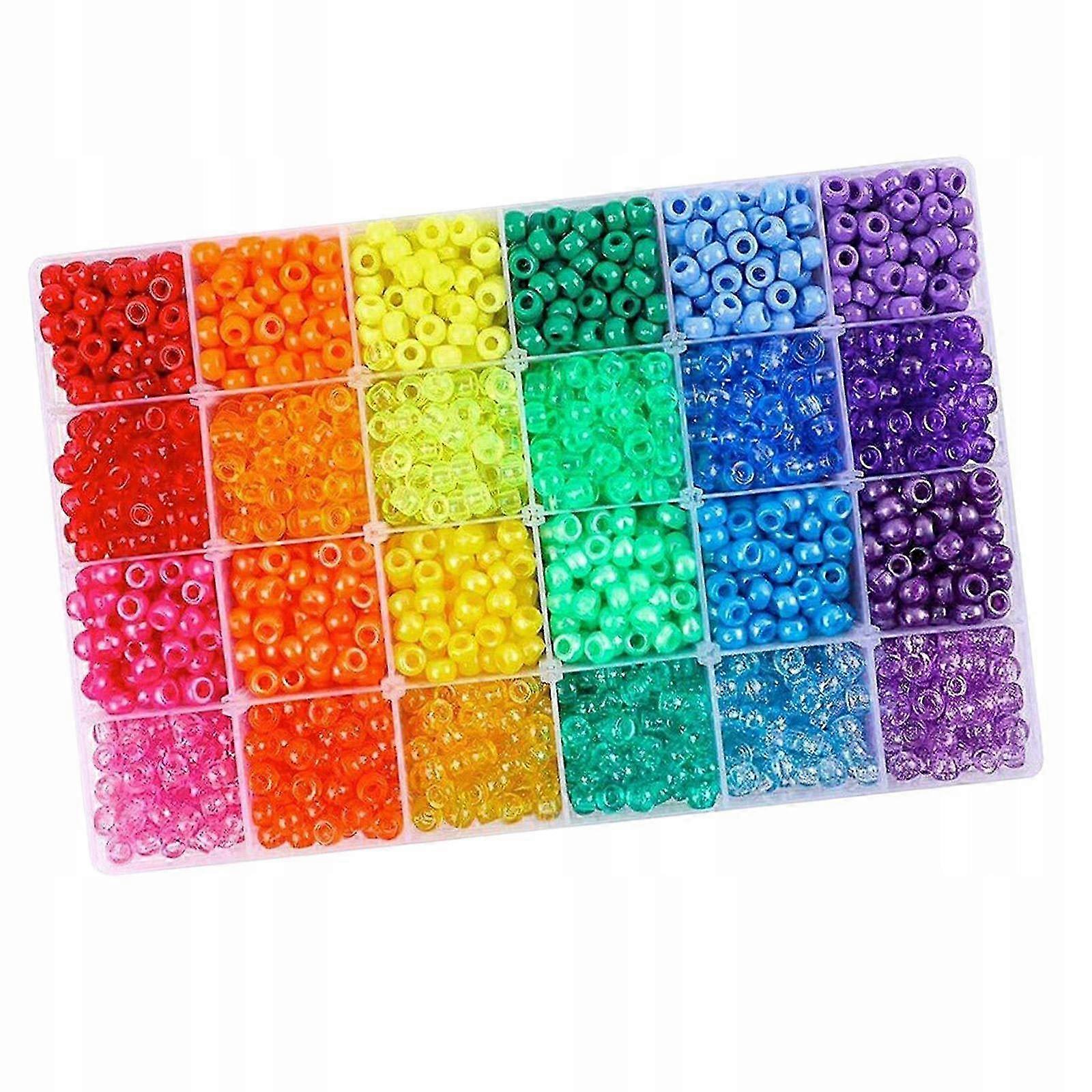 2880 Pony Bead Kit For The Production Of Bracelets And 2025