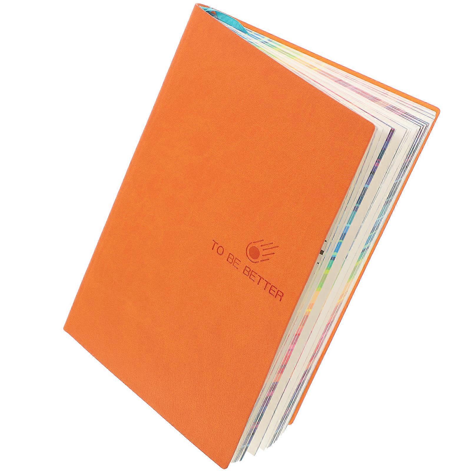 Colored Paper Notebook Daily Notebook for Office 2Pcs Multi-Function Notepad
