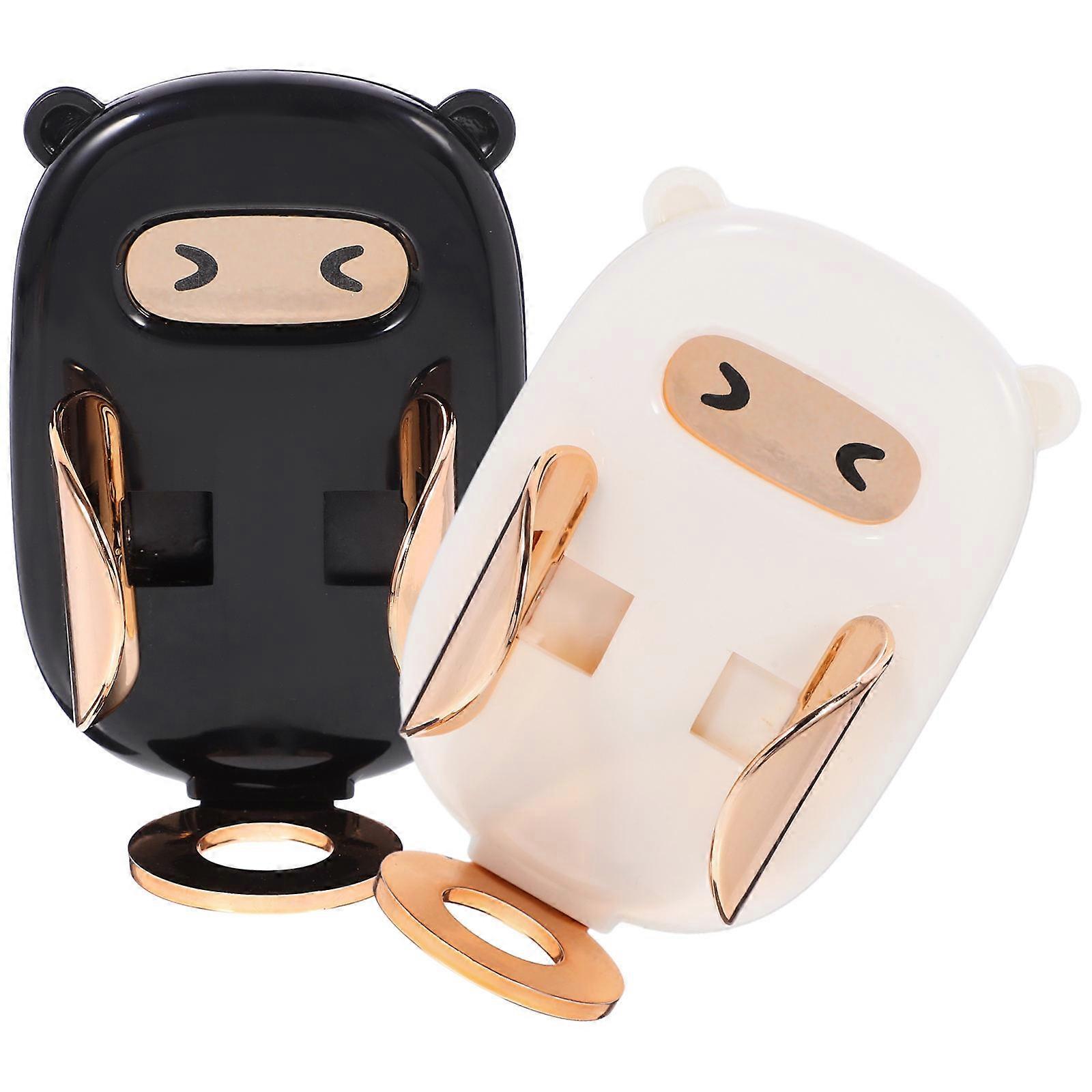 Electric Toothbrush Holder Wall Mounted Toothbrush Storage Shelf 6Pcs