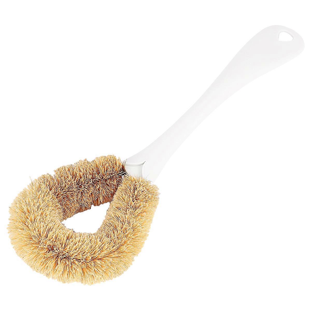 Portable Pot Brush with Long Handle for Kitchen Cleaning 2Pcs
