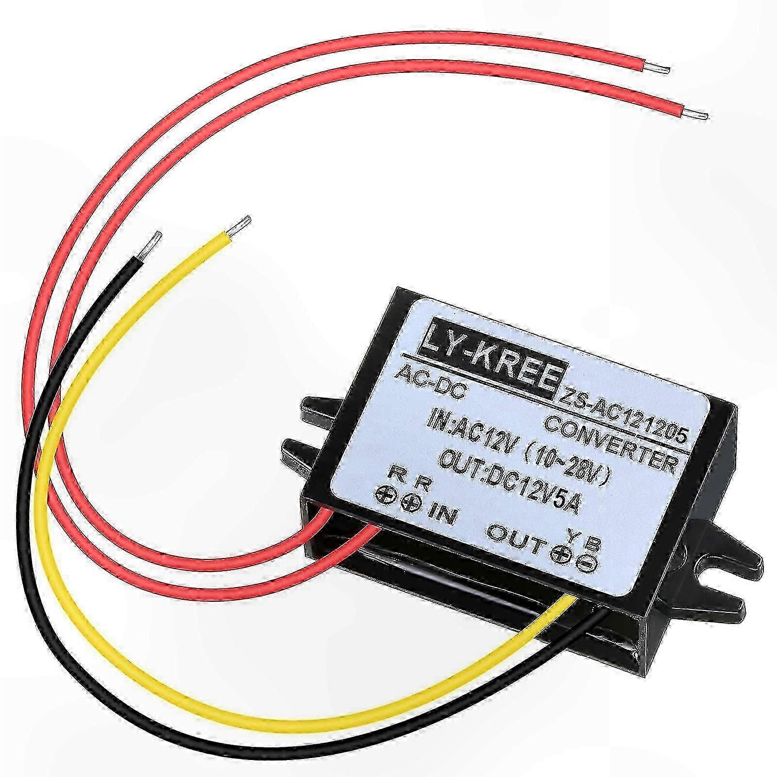 12V AC to DC Step Down Converter Module with Voltage Regulation for 10-28V Input Range