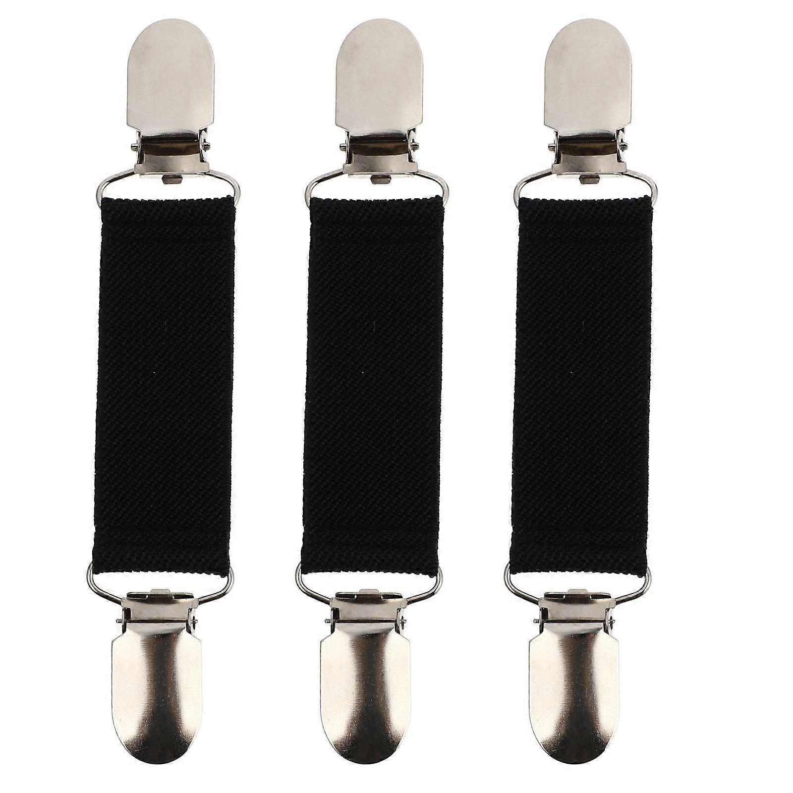 Sweater Clips Cardigan Chains for Decoration 3Sets Black