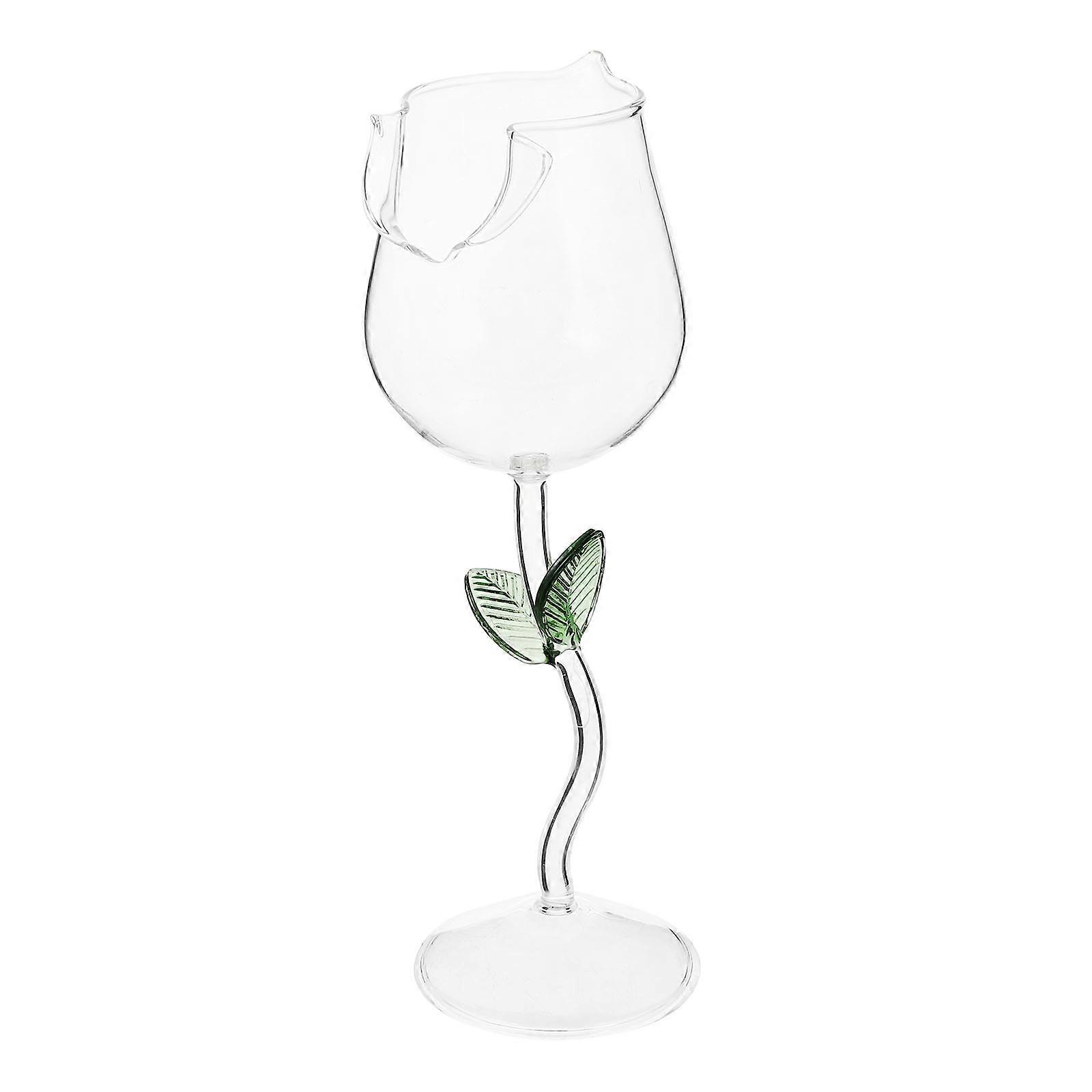 Red Wine Glass Creative Crystal Goblet for Storage Use Transparent Glass