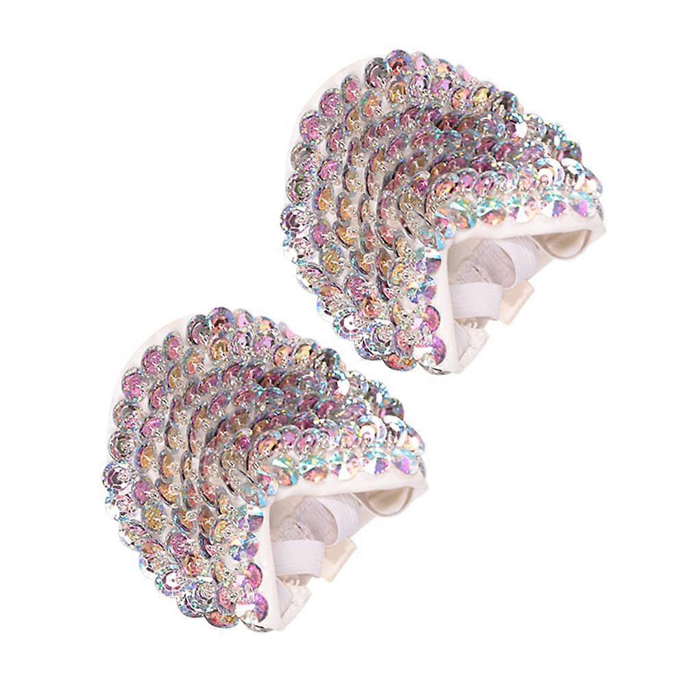 Ballet Dance Shoes with Toe Protection for Dancing 1Pair Elastic Half Sole