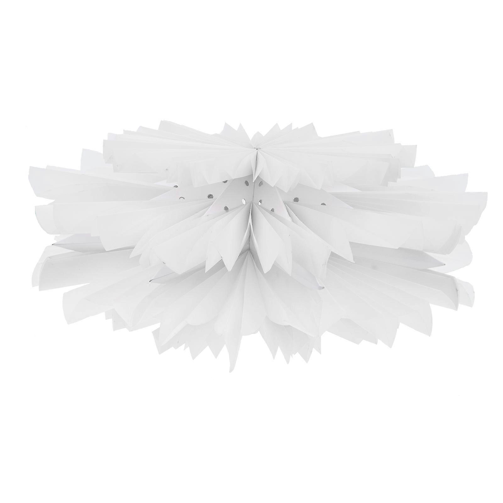 Paper Flower Lampshade Ceiling Light Cover for Home White Practical