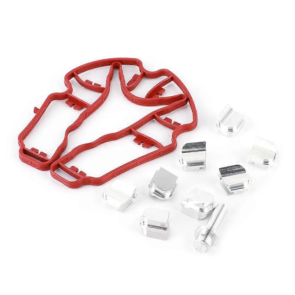 Aluminium Alloy Intake Manifold Delete Kit  Runner Flap Delete Removal Fit for TT A3 A4 2.0T FSI EA113 Engines