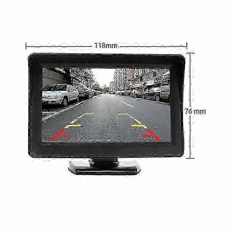 Kit de système de caméra de recul sans fil pour voiture / camion / fourgonnette / pick-up / camping-car 4.3 '' Monitor Rear View Backup System