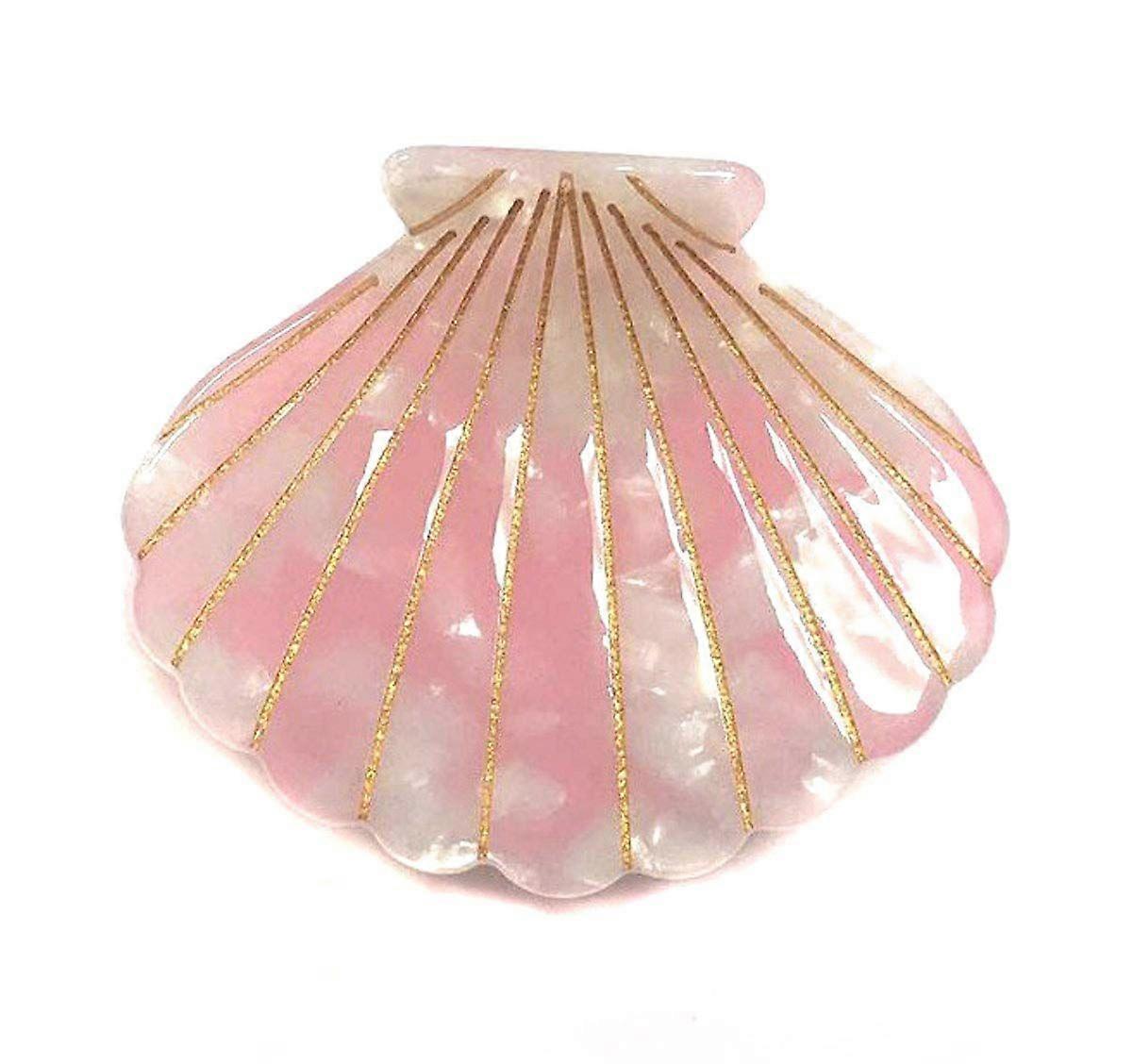 Resin Shell Design Jaw Claw Clips, Marble Pattern Hair Grip for Women's Styling, Colorful Assortment