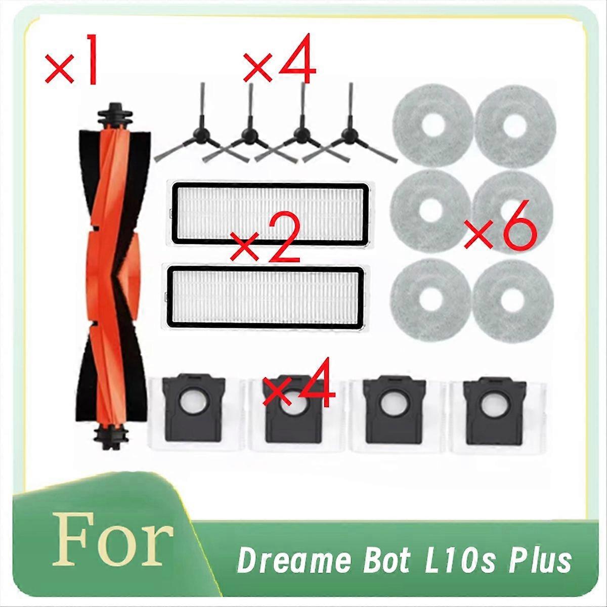 For L10s Plus Vacuum Side Brush/Mop/Filter 25 PCS