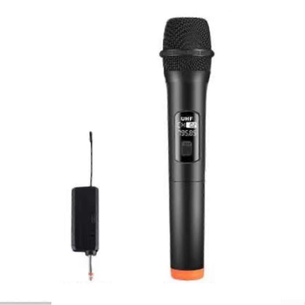 Performance UHF Dynamic Handheld Mic Set One To One Receiver For Karaoke Microphone System