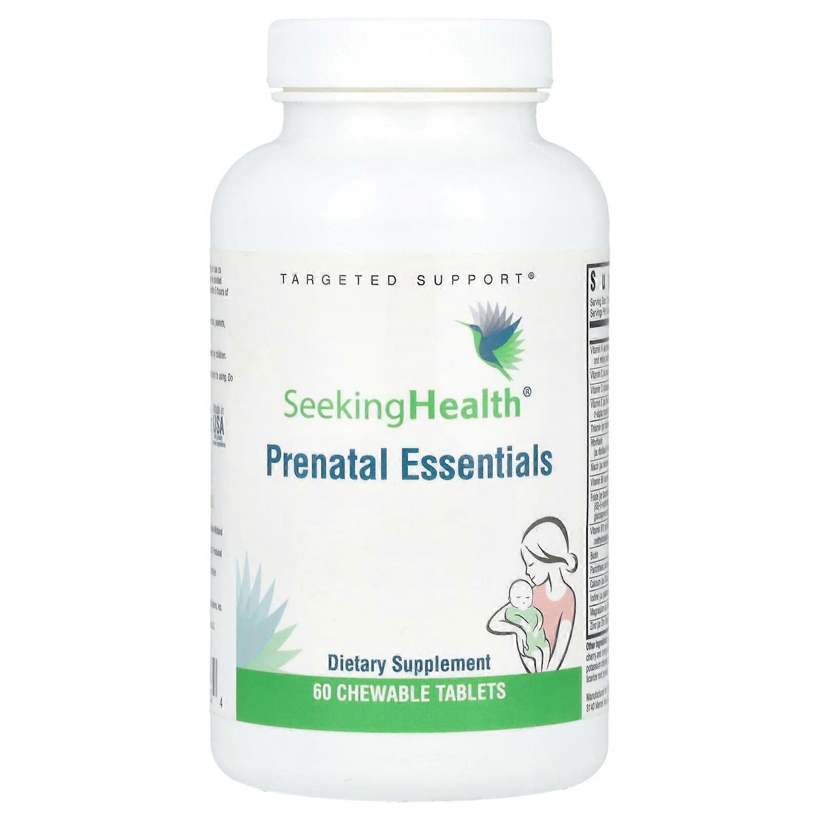 Prenatal Essentials, 60 Chewable Tablets