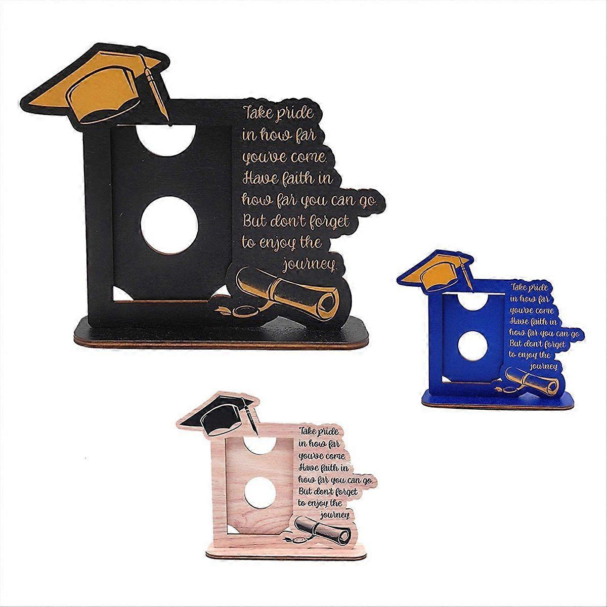 Class of 2024 Graduation Frame Wooden Table Graduation Picture Frame