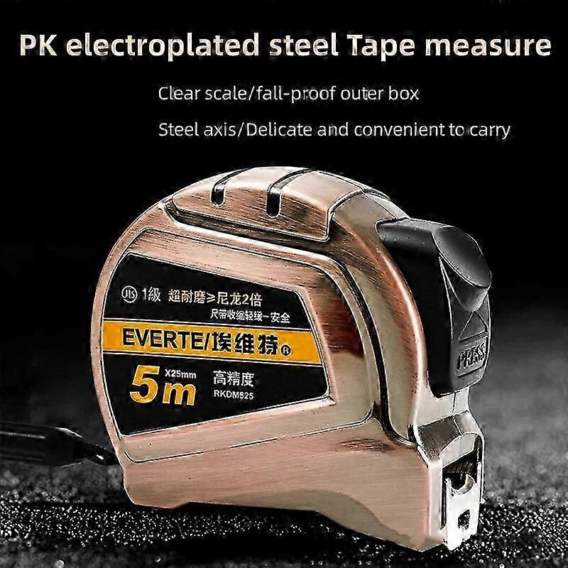 3M 5M 7.5M סרט פלדה נעילה עצמית עמיד למים ועמיד בפני שחיקה נירוסטה סרט מטרי סרגל סנטימטר כלי מדידה