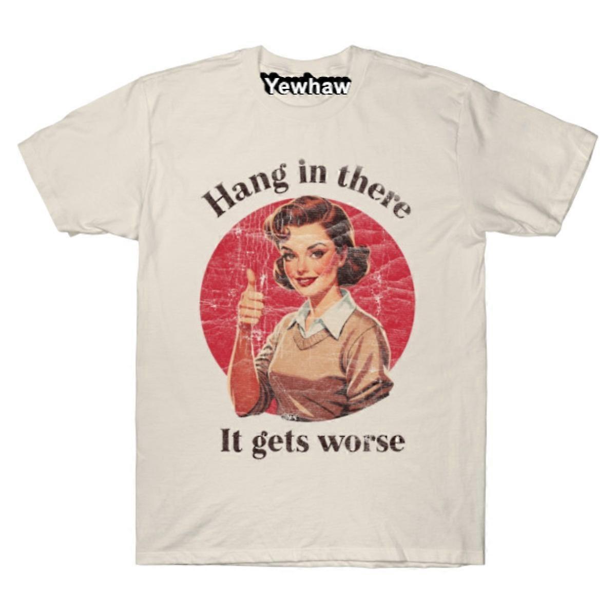 Pendure lá Camiseta de anúncio vintage