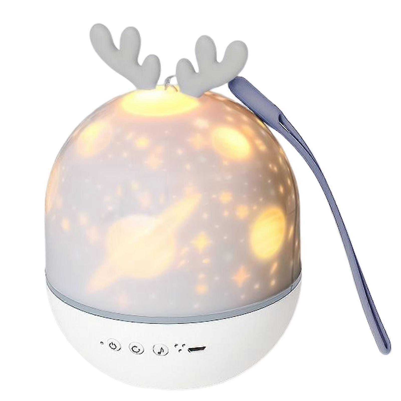 Remote Control Projector Night Light Multifunctional Led Stars Projector Light Romantic Music Projector Colorful Flashing