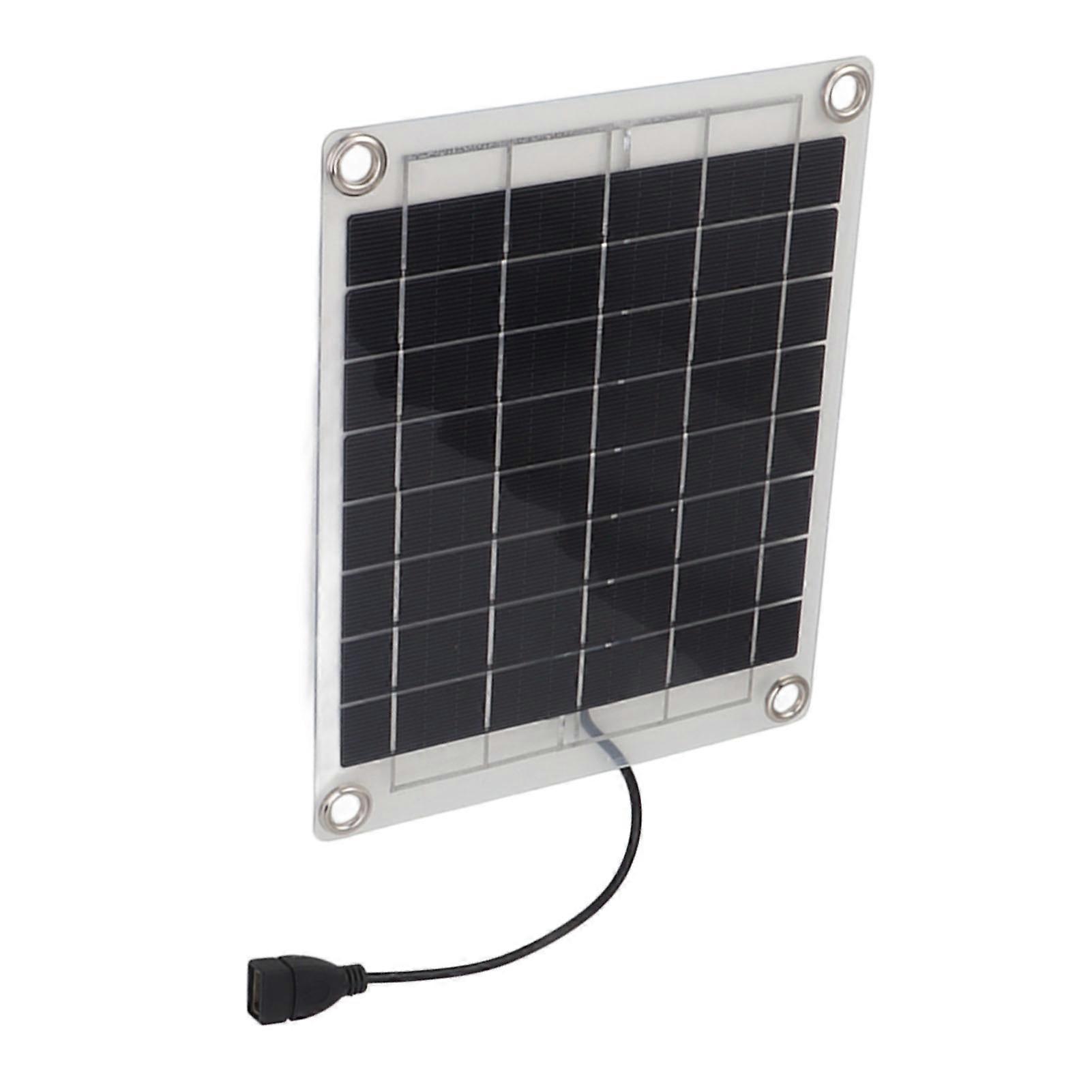 Floating Water Humidifier 20W Double Sided Solar Panel Portable USB Mini Atomization Spray Humidifier for Home Car 