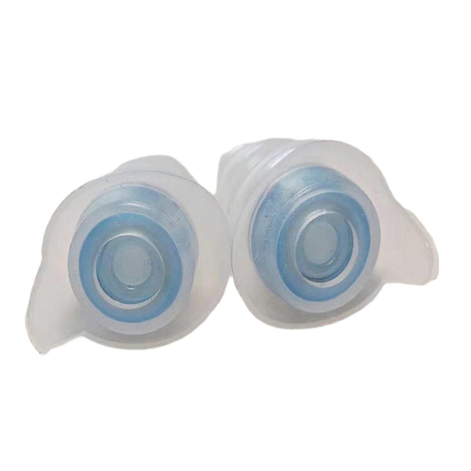 Comfortable and Reusable Silicone Earplugs for Noise Reduction Long lasting Sweatproof Multicolor