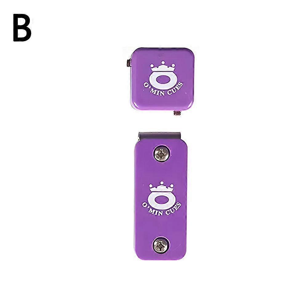 Magnetic Billiard Chalk Holder With Belt Clip Adjustable Strong Magnet Easy Install Pool Cue Accessory