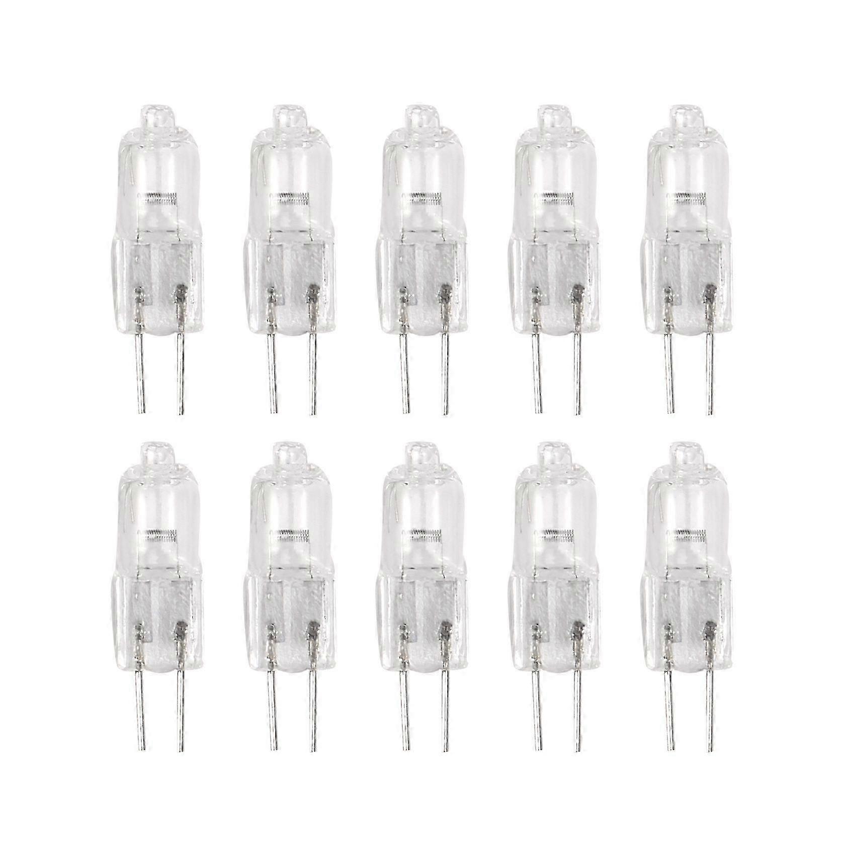 10 pcs, G4 halogen lamp 12V 35W pin lamp warm white