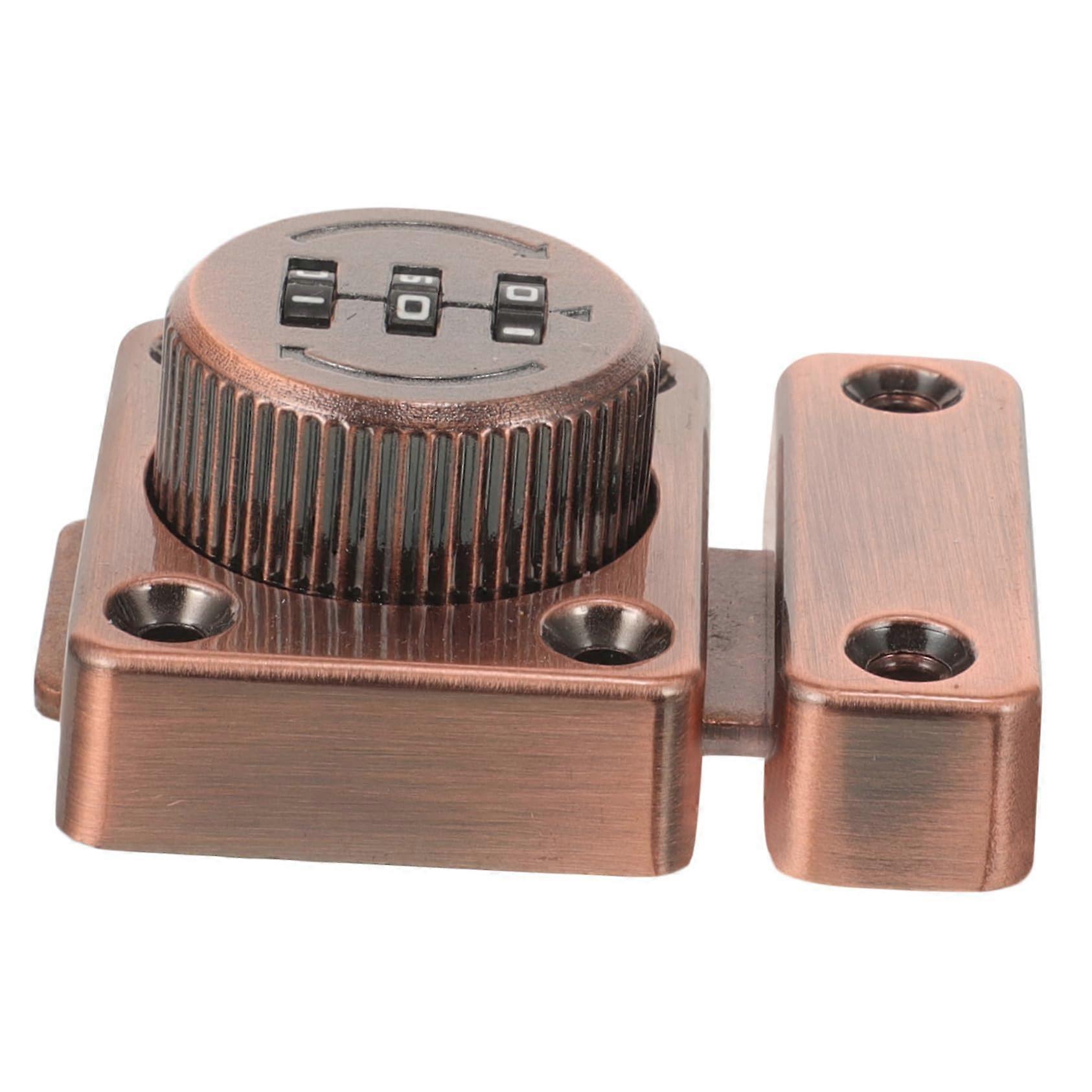 Combination Lock For Cupboards And File Cabinets, CorrosionResistant Cabinet Security Lock, Easy Screw Installation