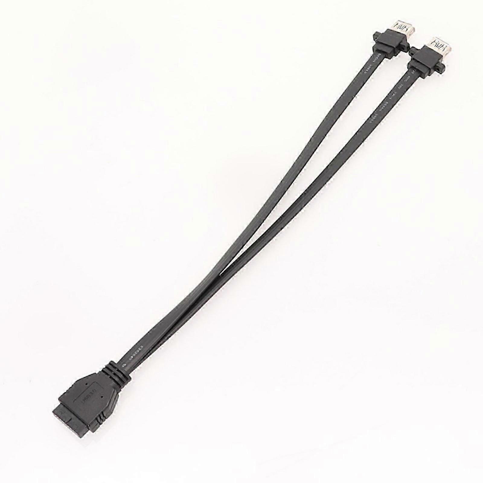 Solid USB3.0 Motherboards Adapter Cable USB3.0 Faceplate Cable for Seamlessly Device Integration USB Extension Cable Cs