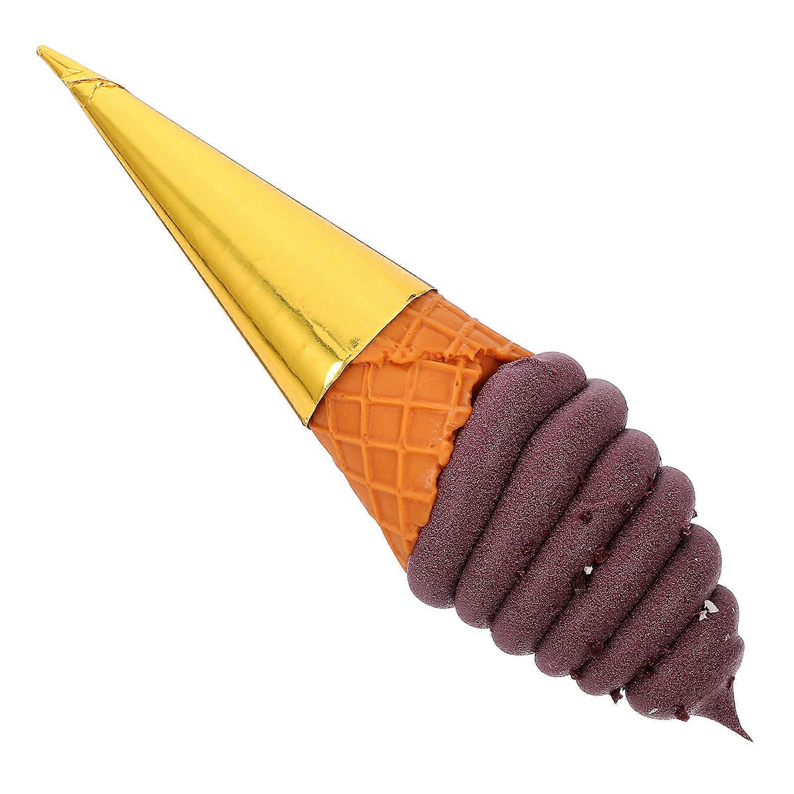 Artificial Ice Cream Fake Ice Cream Cone for Shop Display Decoration