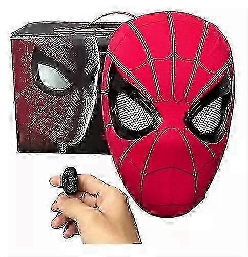 Red Spider Mask With Movable Blinking Eyes Gift
