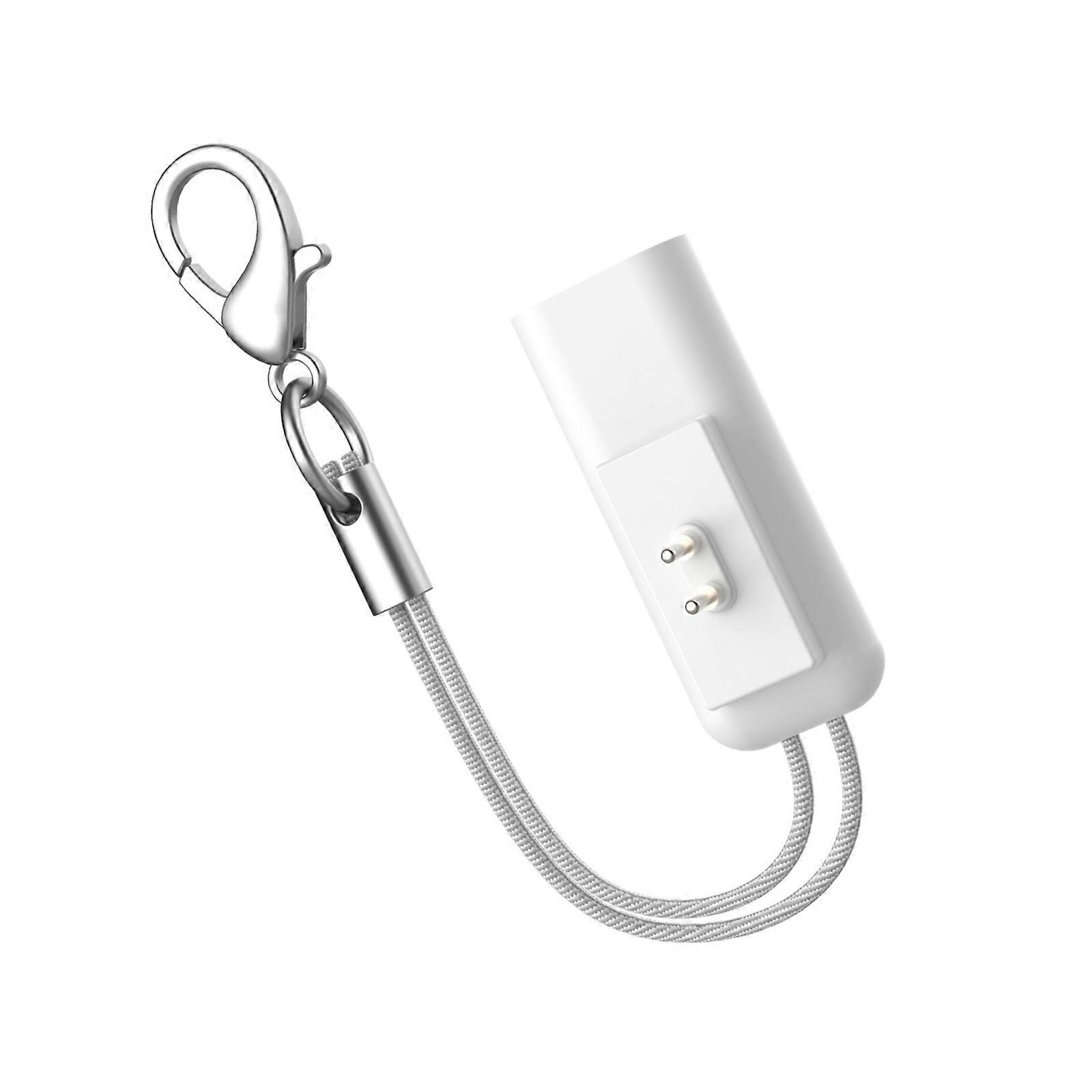 Wristwear Charging Base Connector ABS Material Travel Friendly Solution Quick Power Restoration Space Saving Ergonomic Build  White