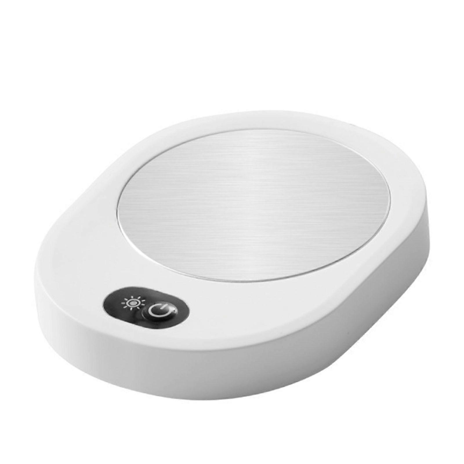 Energy Efficient Cup Temperature   Warmer USB Heating Plate  Constant Temperature Coasters For Hot Drinks  White