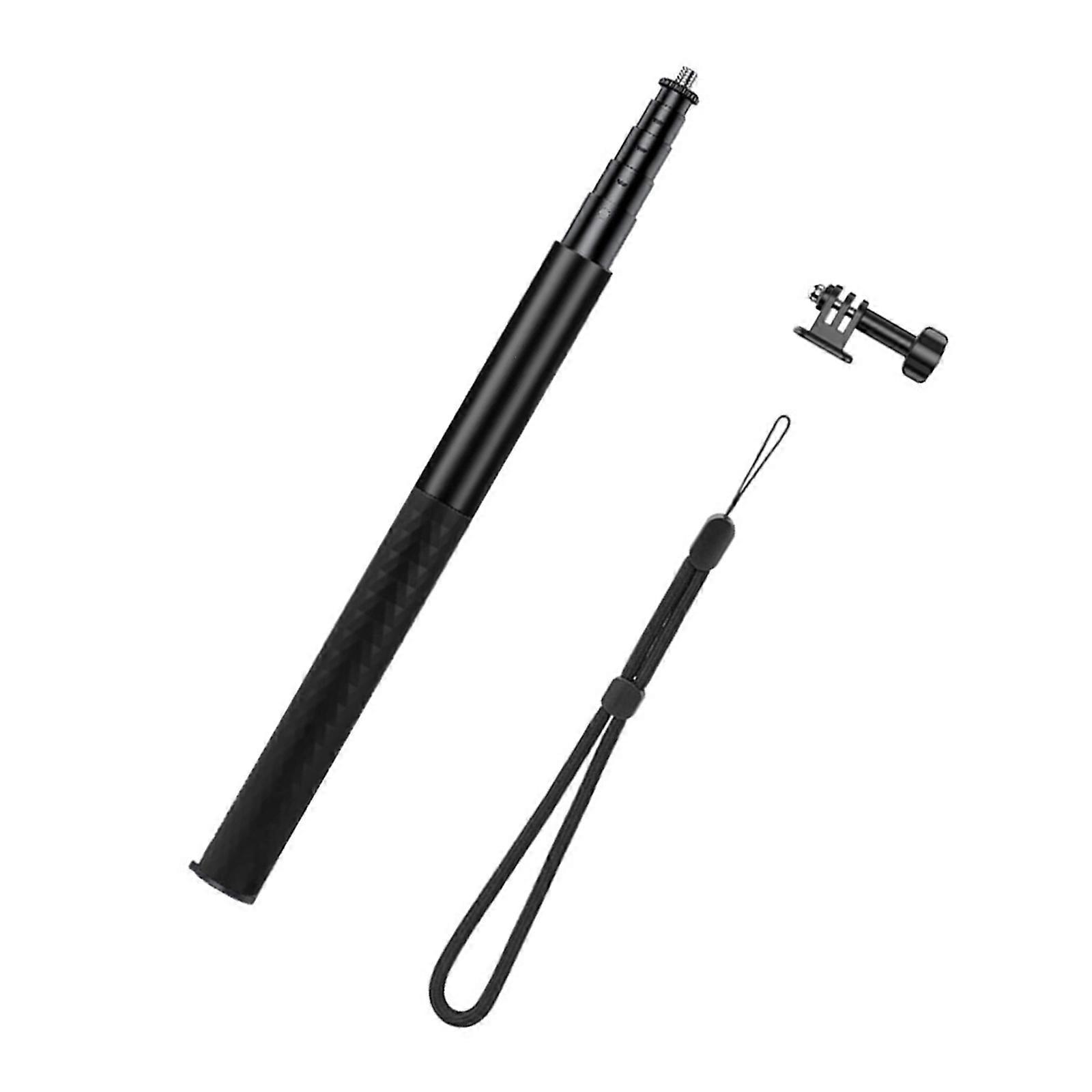 Universal Action Camera Aluminum Tripod Stick 30CM For POCKET 3,X5 Selfie Stick for Dynamic Perspective Capture Multicolor