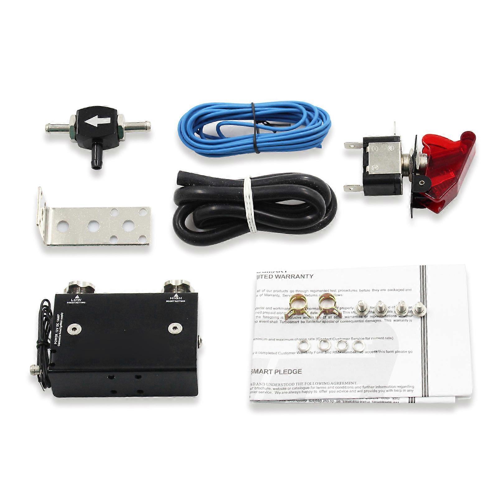 Advanced Double Stage Electronic Turbocharger Controller Kit Suitable for Automotive Enthusiasts and Professional Racers Multicolor