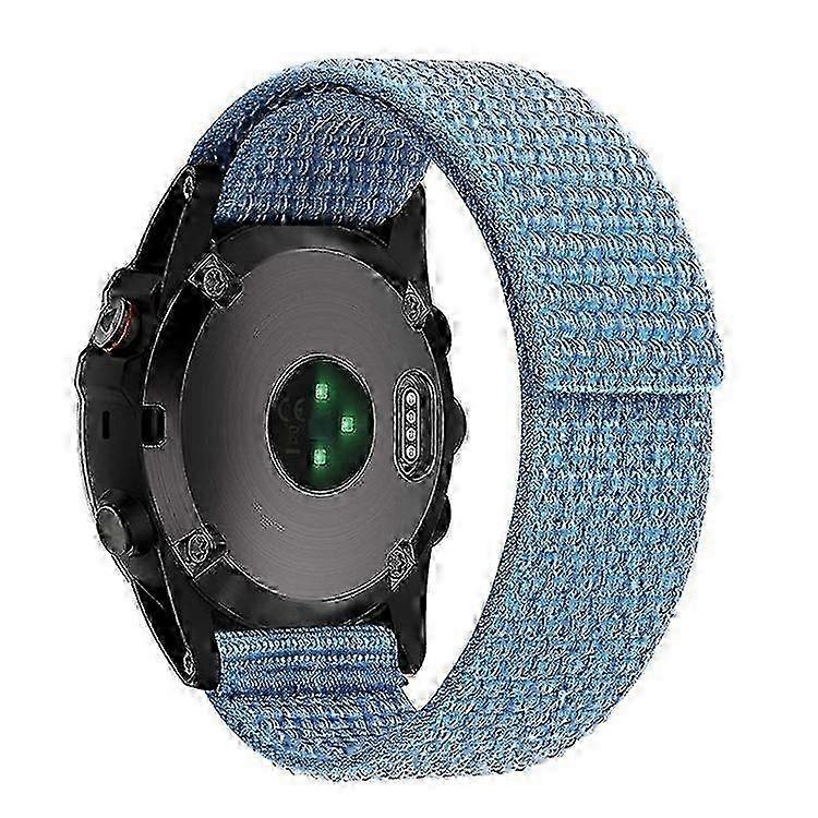 Compatible For Garmin Forerunner 965 / 955 / 945 / 935 Adjustable Watch Strap Stitching Nylon Loop Wrist Band