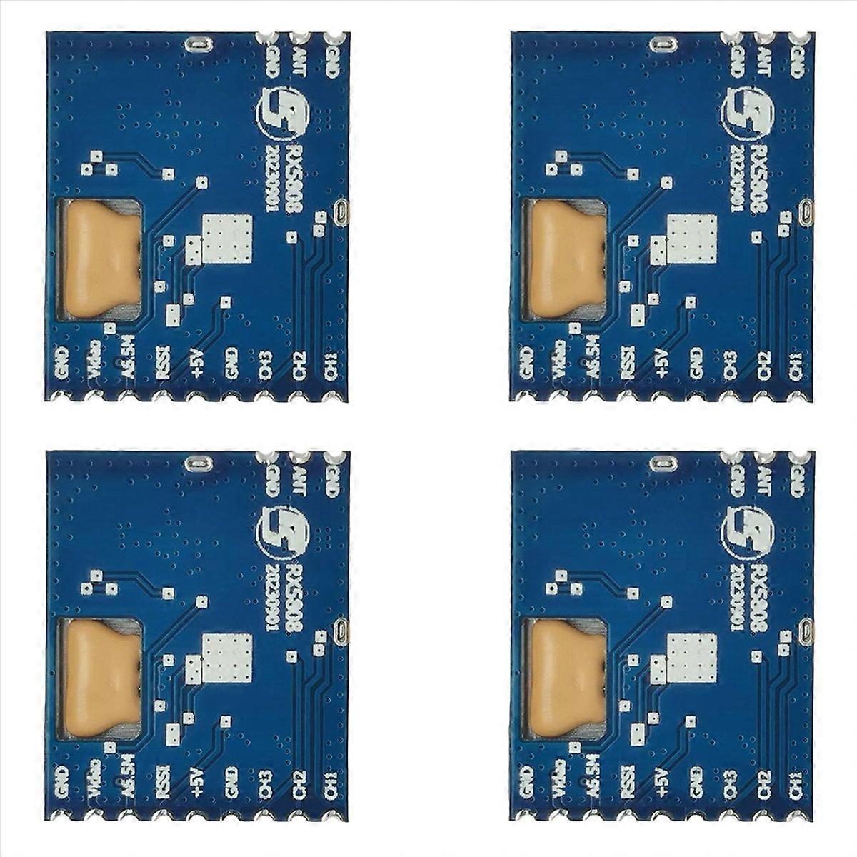 4X 5.8Ghz RX5808 Wireless Audio Video Receiver Module 3.5-5.5V 7CH Audio Video Receiver Module SPI M