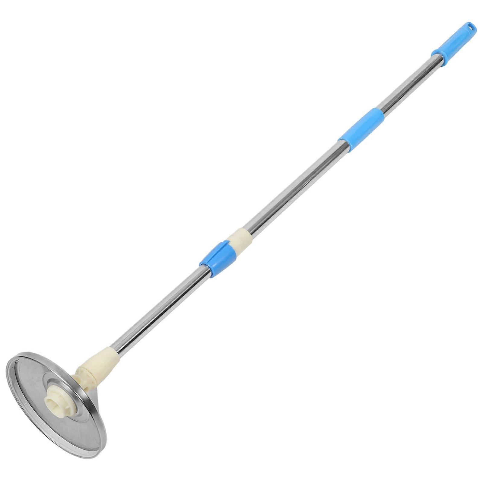 Rotating Mop Handle Replacement with Telescopic Thickened Pole for Durable and Safe Floor Cleaning