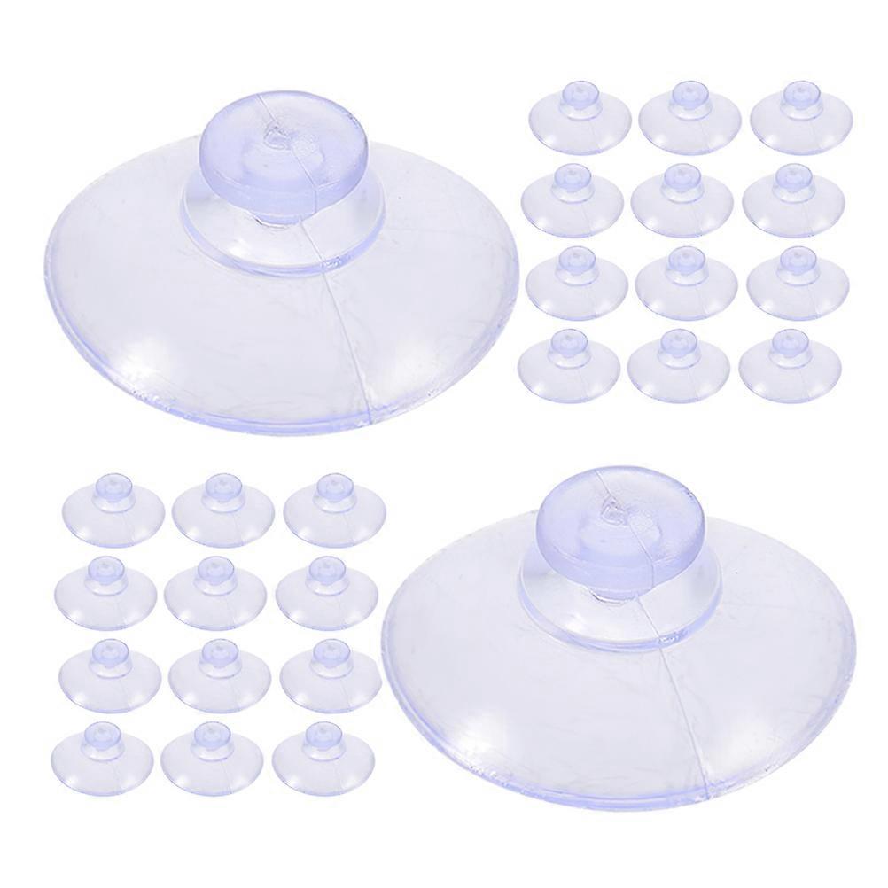 Small Suction Cups for Glass Table Adhesive Use 200Pcs PVC Transparent Suckers