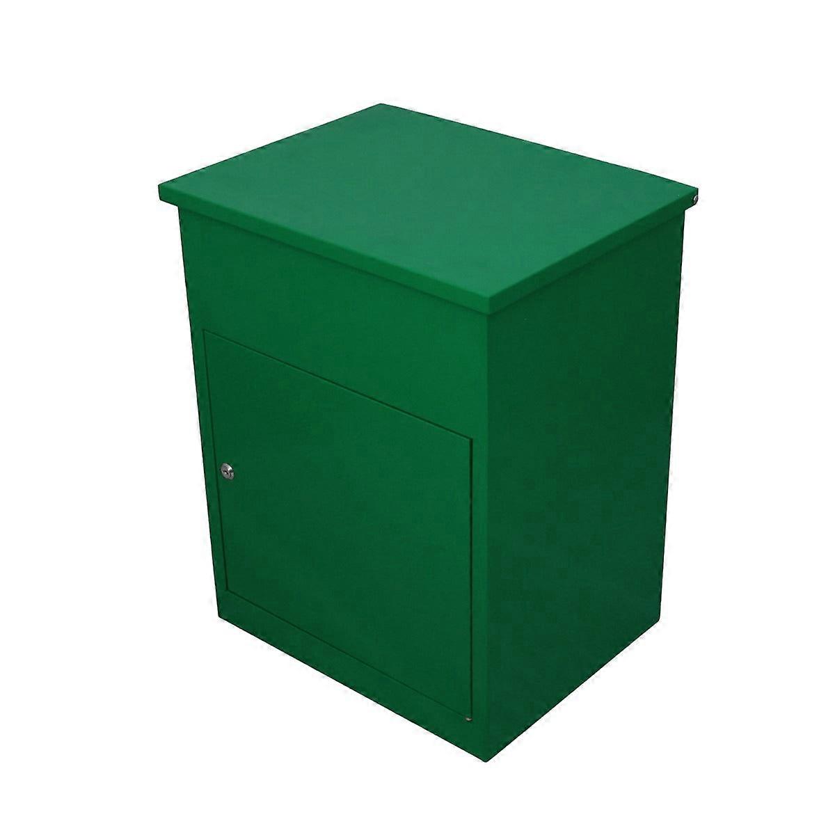 Grüner Paketpostkasten