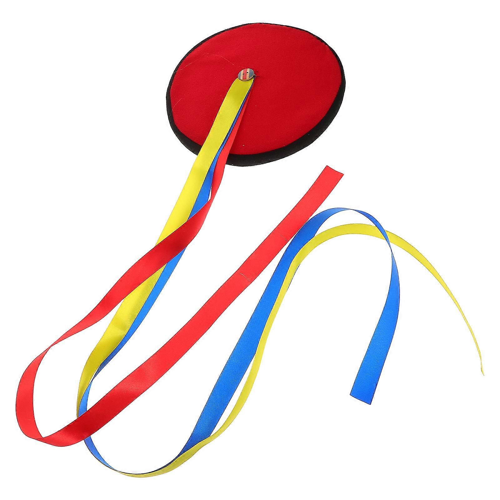 Red Lightweight Flying Disc for Kids Outdoor Play Activity