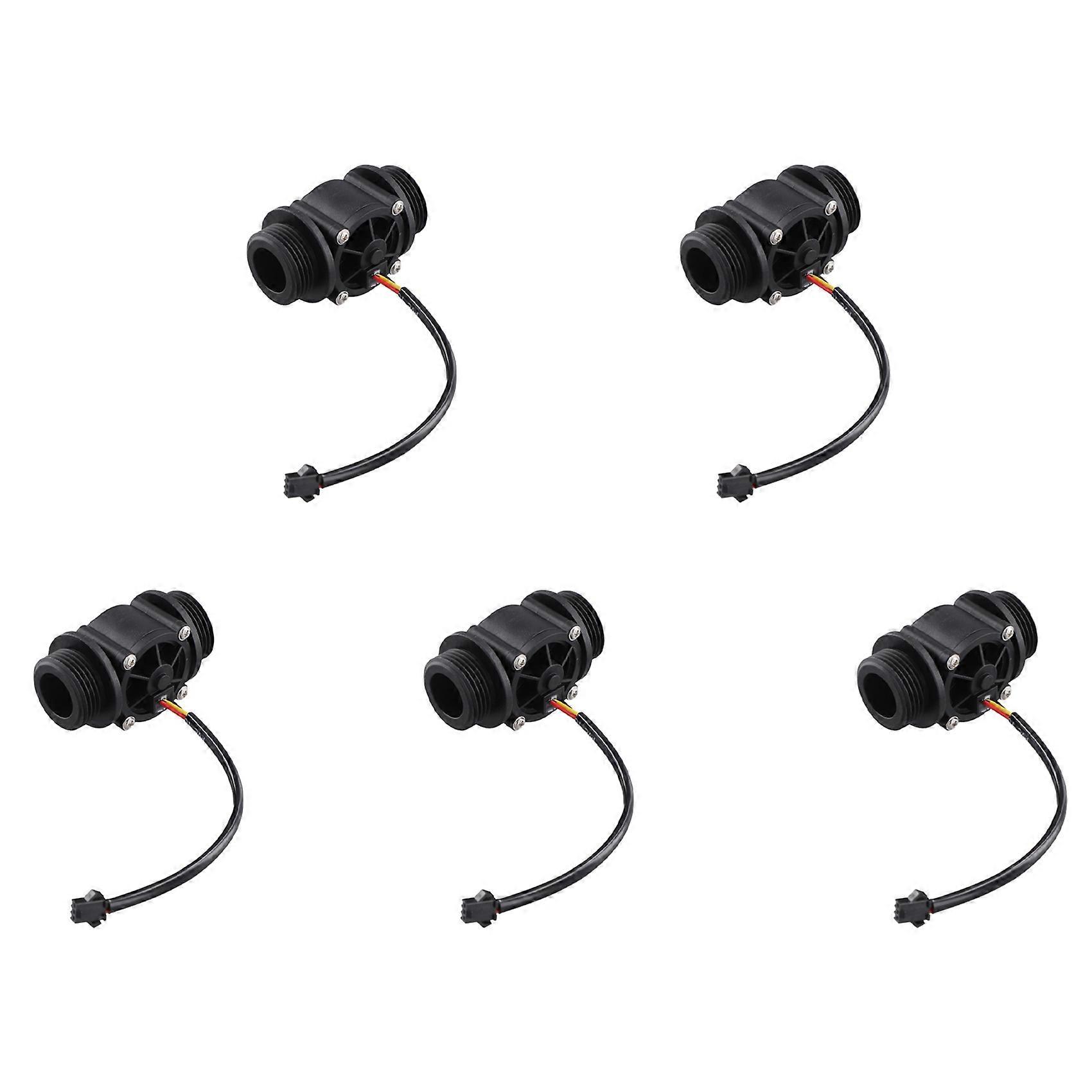 5X DN25 FS400A G1inch Water Flow Sensor Hall Flowmeter Meter Counter 2-60L/Min 1.75Mpa