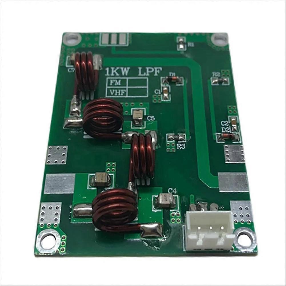 0-1KW 88-108MHz FM Low Pass Filter Coupler LFP Frequency Filtering for HAM Radio FM Transmitter RF POWER Amplifier
