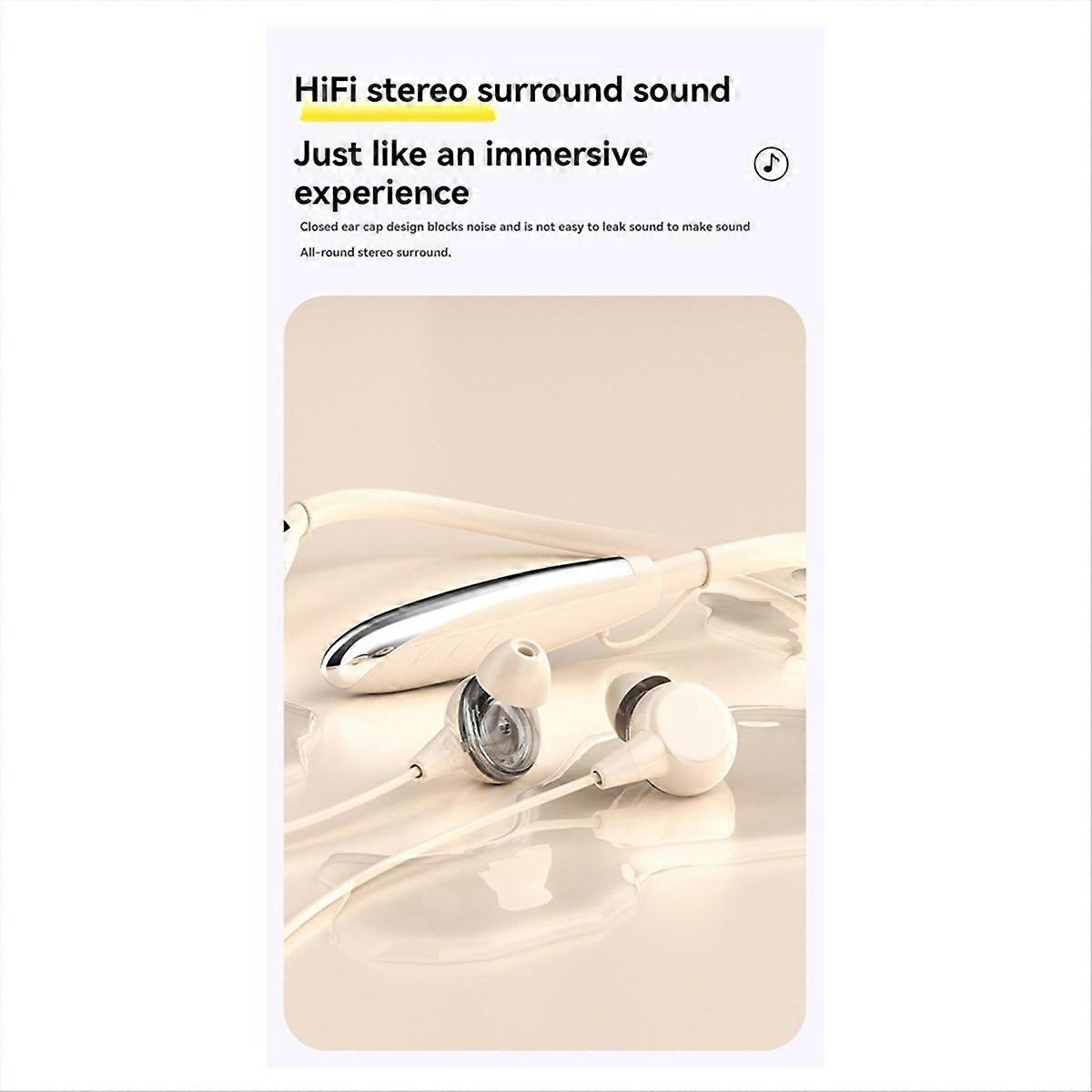 Bluetooth V5.0 Neck Hanging Earphone for Running Workouts A