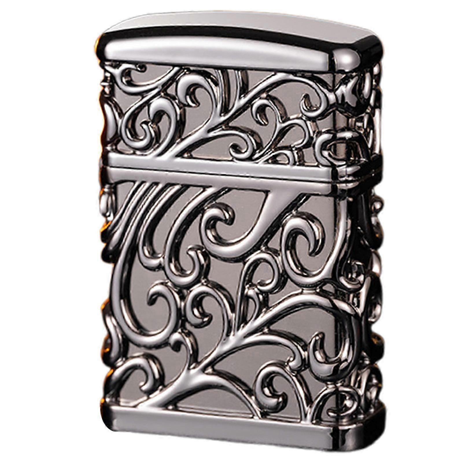 Portable vintage lighter metal lightweight for men