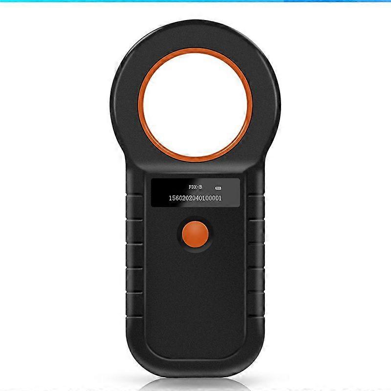 Animal Tag Reader USB 134.2K Dual Frequency Pet Chip Reader Black