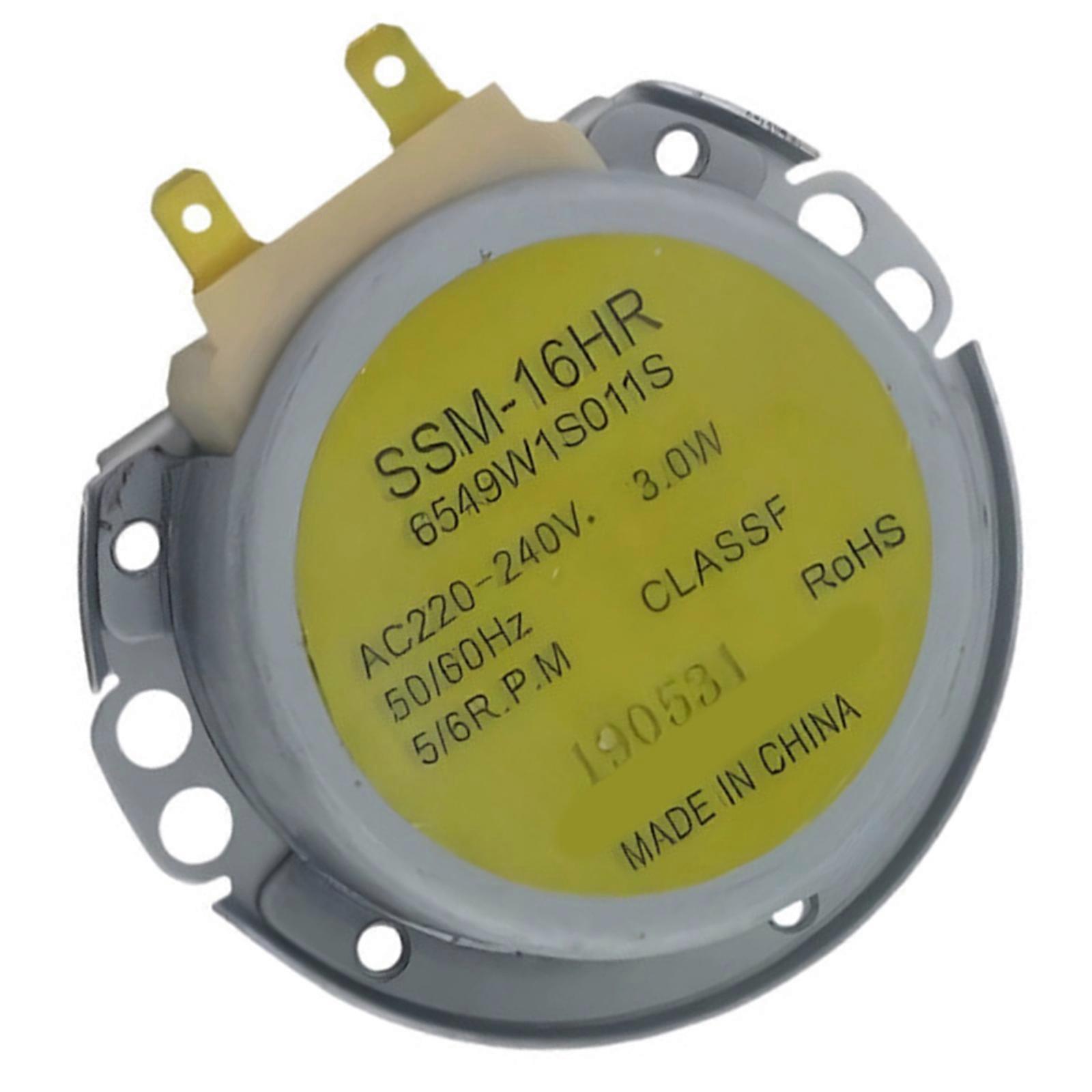 High Efficiency Microwave Turntable Motor Metal Texture for Multiple Models 220V Material Simple Setup Cost Effective Multicolor