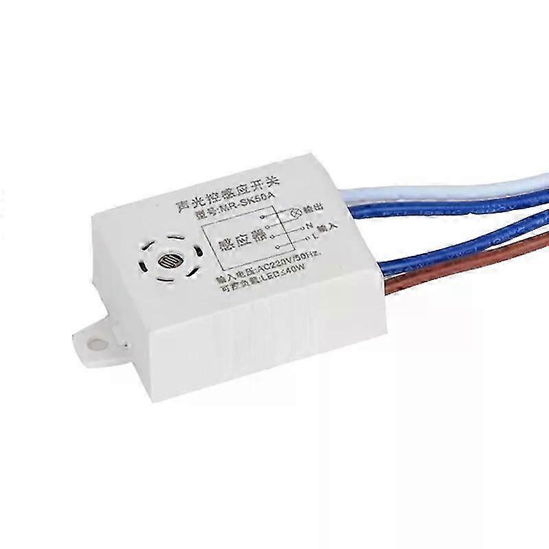 Mini Closet Voice Sensor Detector Smart Switch 110v 220v Led Pir Infrared Motion Sensor Detection Automatic Sensor Light Switch