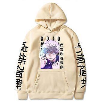 2023 Jujutsu Kaisen Hooded Sweatshirts Gojo Satoru Anime Hoodie Streetwear Oversized Sweatshirt Woman/man Cosplay Clothing Pullo