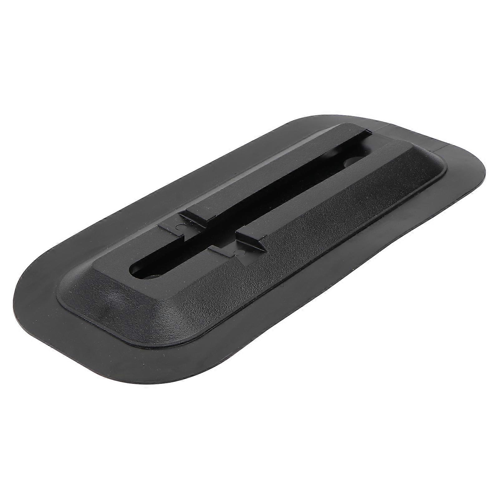 Surfboard Large Fin Splitter for Stability with Snap-Type Base Black