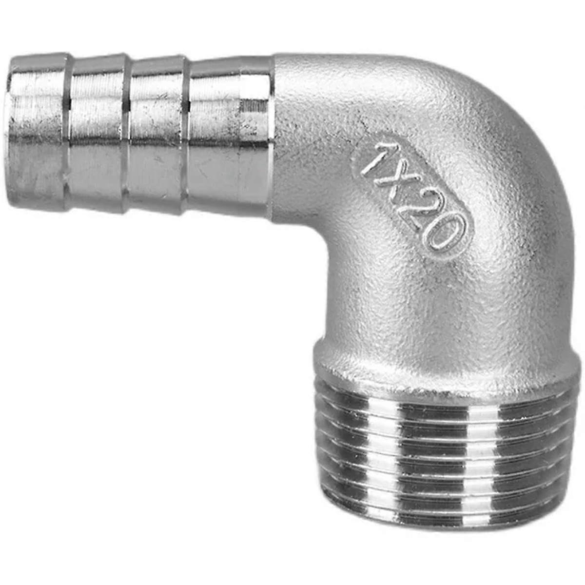 Plumbing Connection 304 Stainless Steel MaleFemale Threaded Elbow Fitting for Hose to Pipe 1/41/2 in (620 mm)
