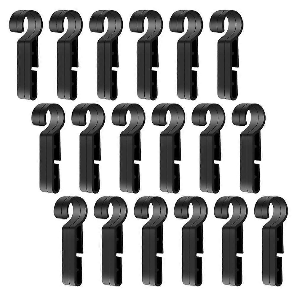 Clip Headlamp Clips for Fastening Use 50Pcs Clips