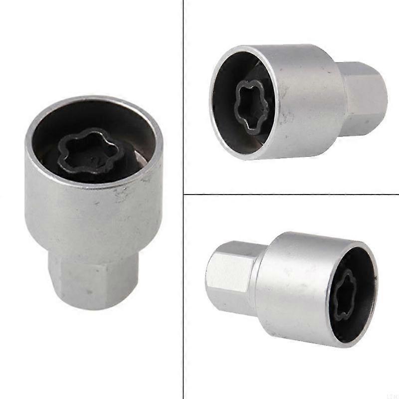 L74C Wheel Screw Lock Socket Set For Anti-theft Socket Removal Wheel Lock Nut Screw Removal for Key Suitable for 1 2 3 6 7