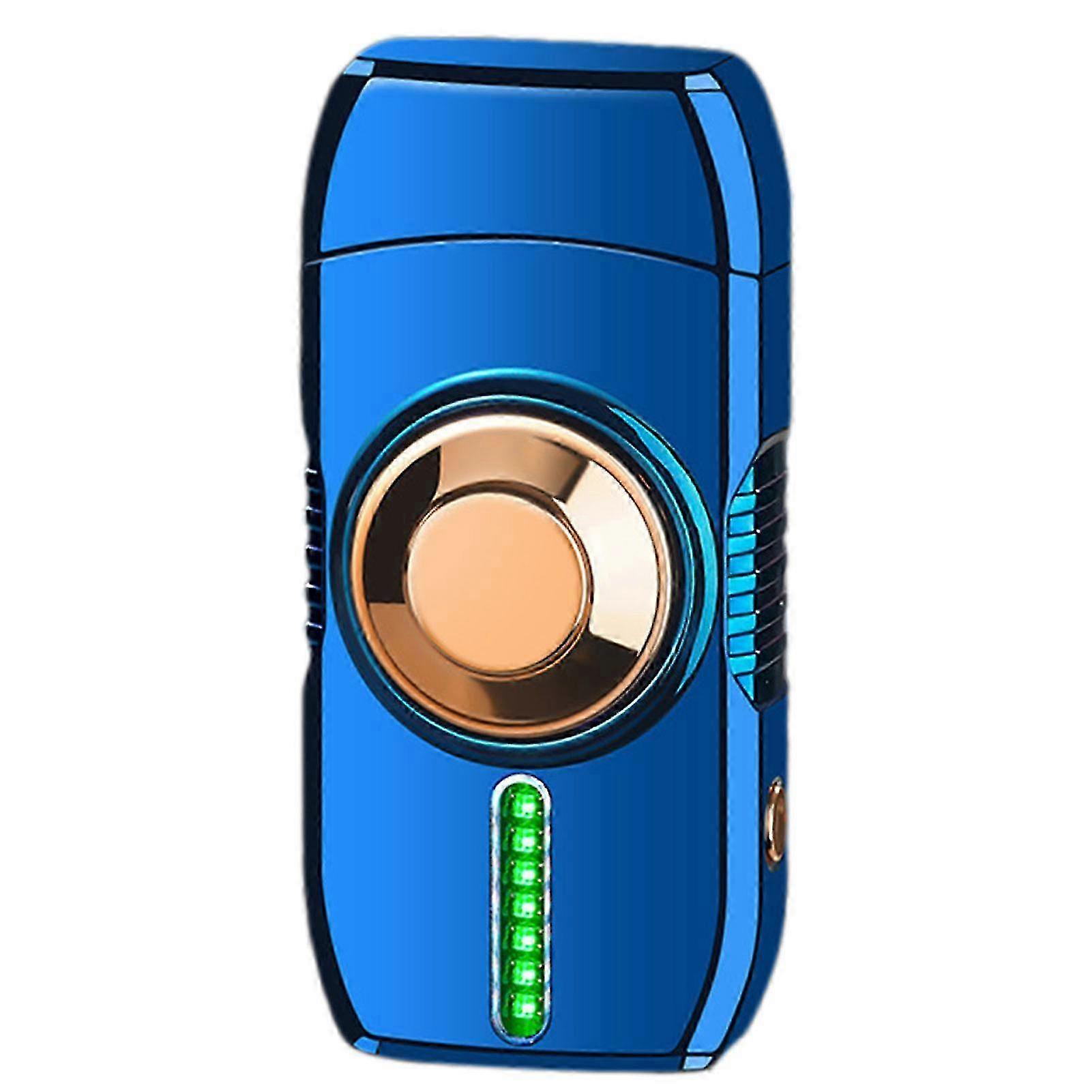 Voice-Controlled Smart Metal Lighter with Windproof Feature for Enthusiasts